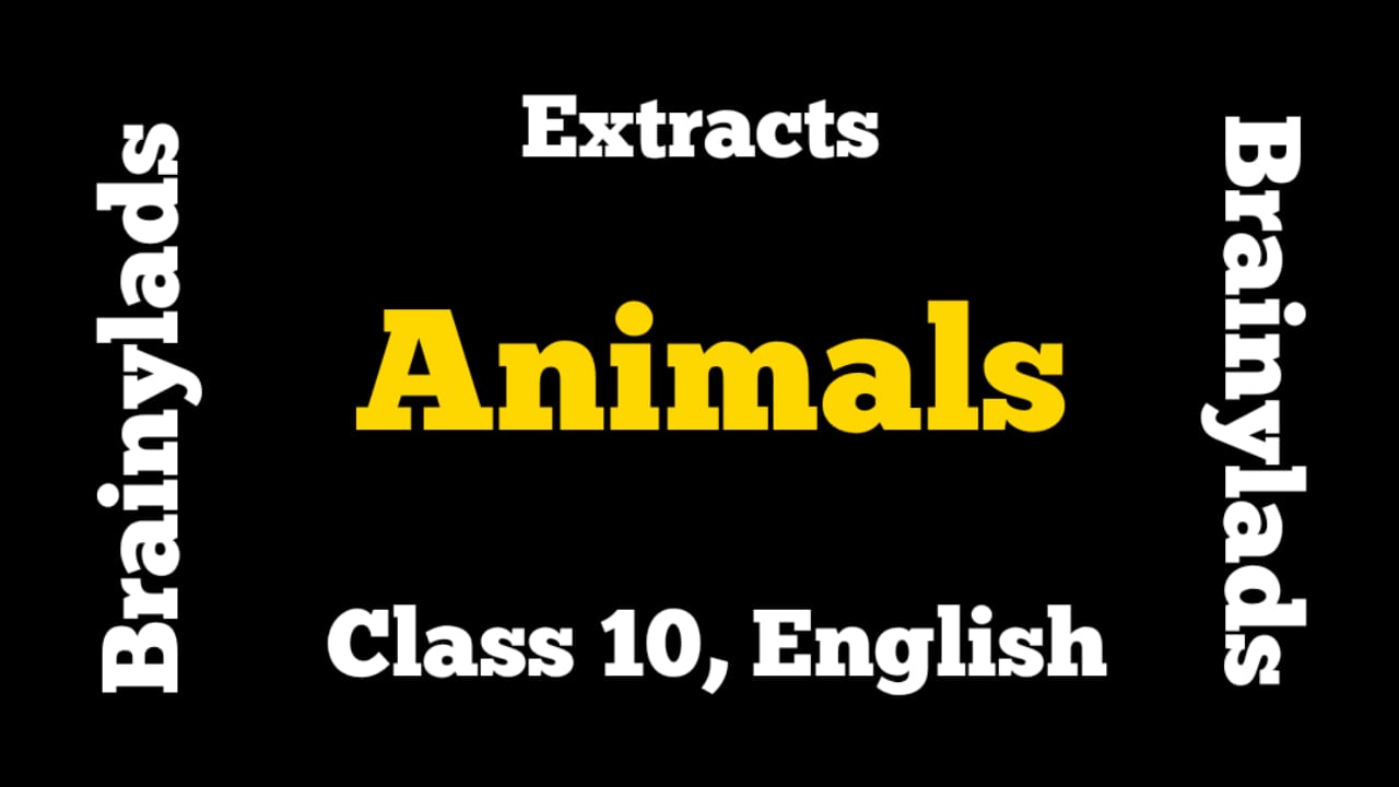 Extracts of Animals