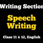 Format of Speech Writing Class 12 Class 11