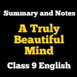 A Truly Beautiful Mind Class 9