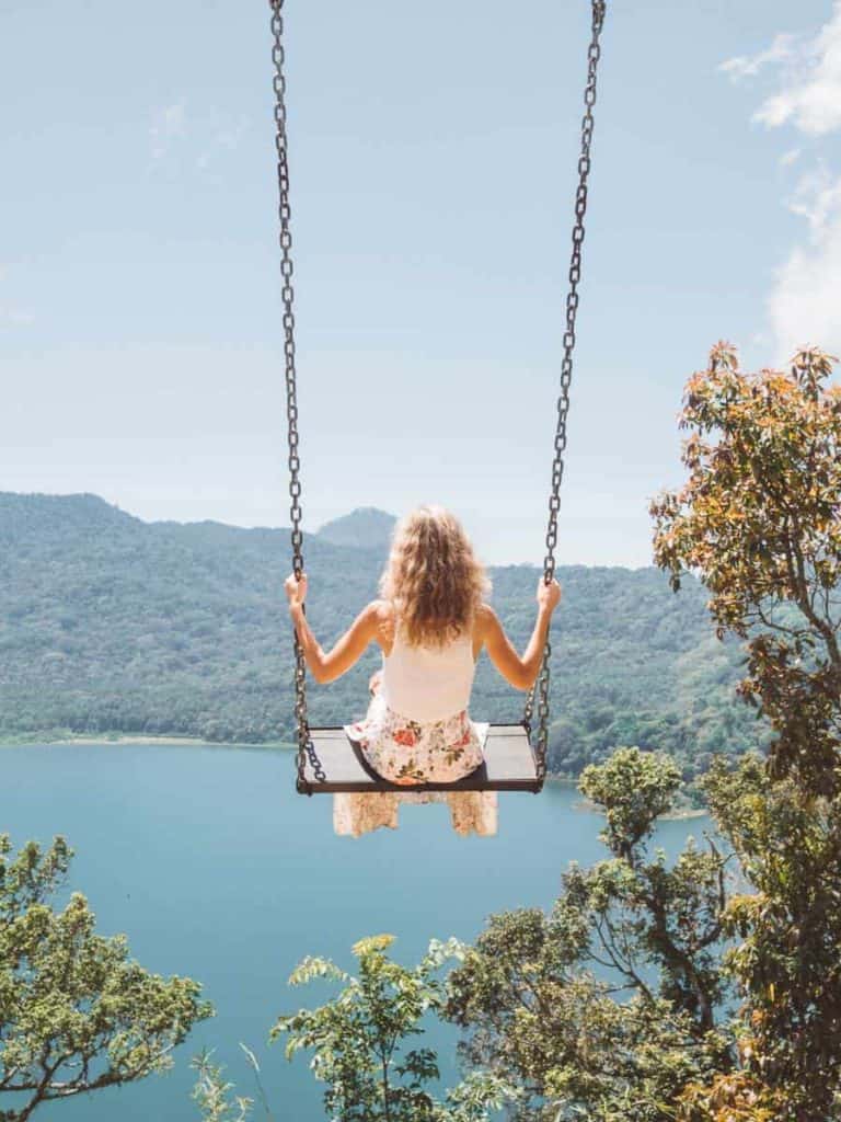 bali swing - what not to do in bali