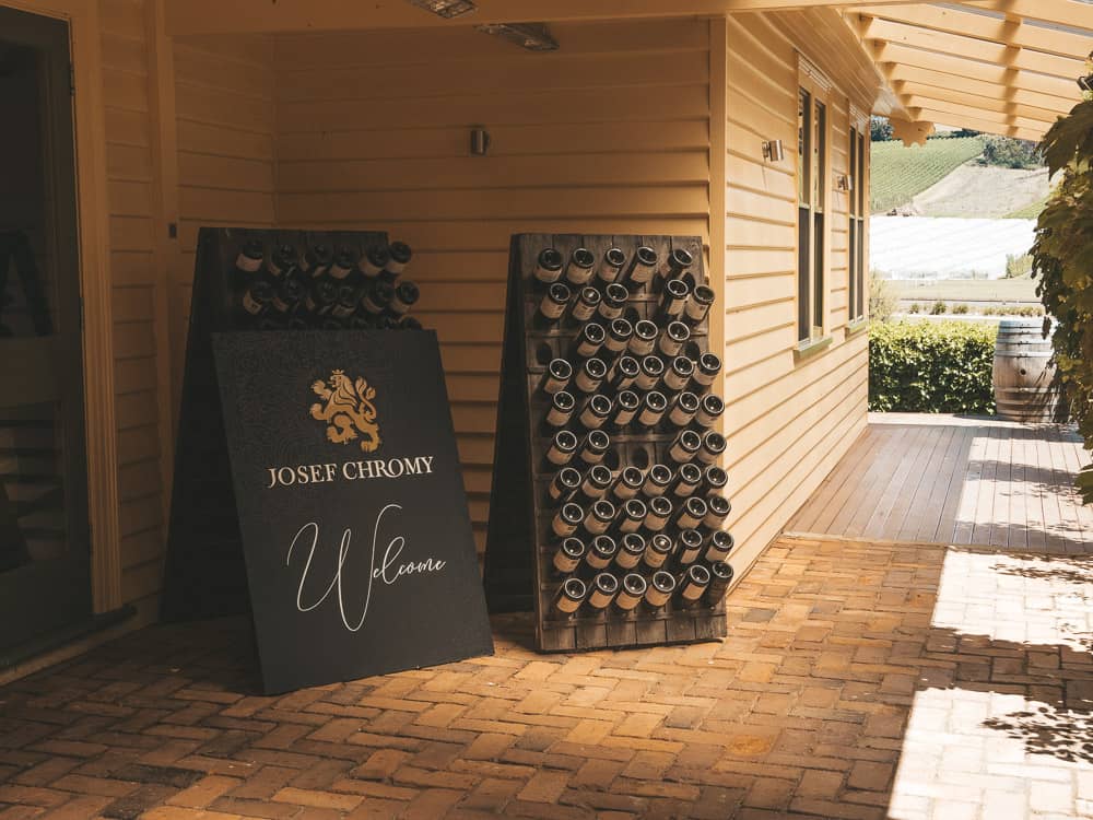 Josef Chromy Cellar Door - one of the best Tamar Valley wineries