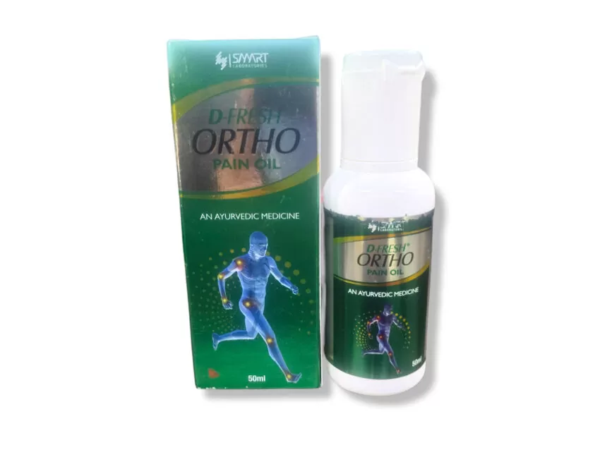 D-Fresh Ortho Pain Oil 50ml Pack - Box