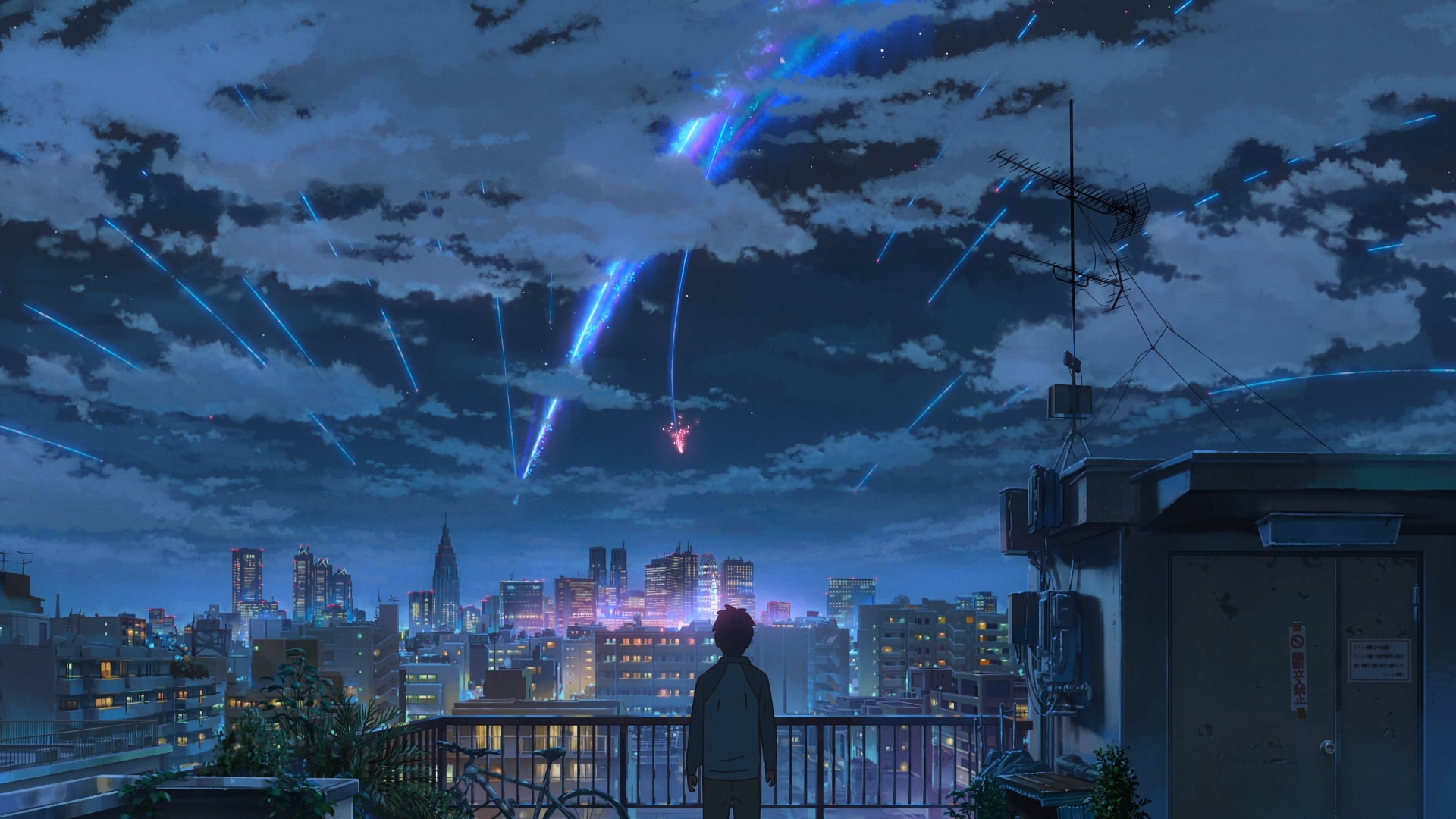 Sky Your Name Wallpaper 19x1080