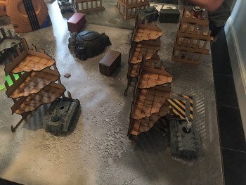 Game 1 Imperial Guard Deployment