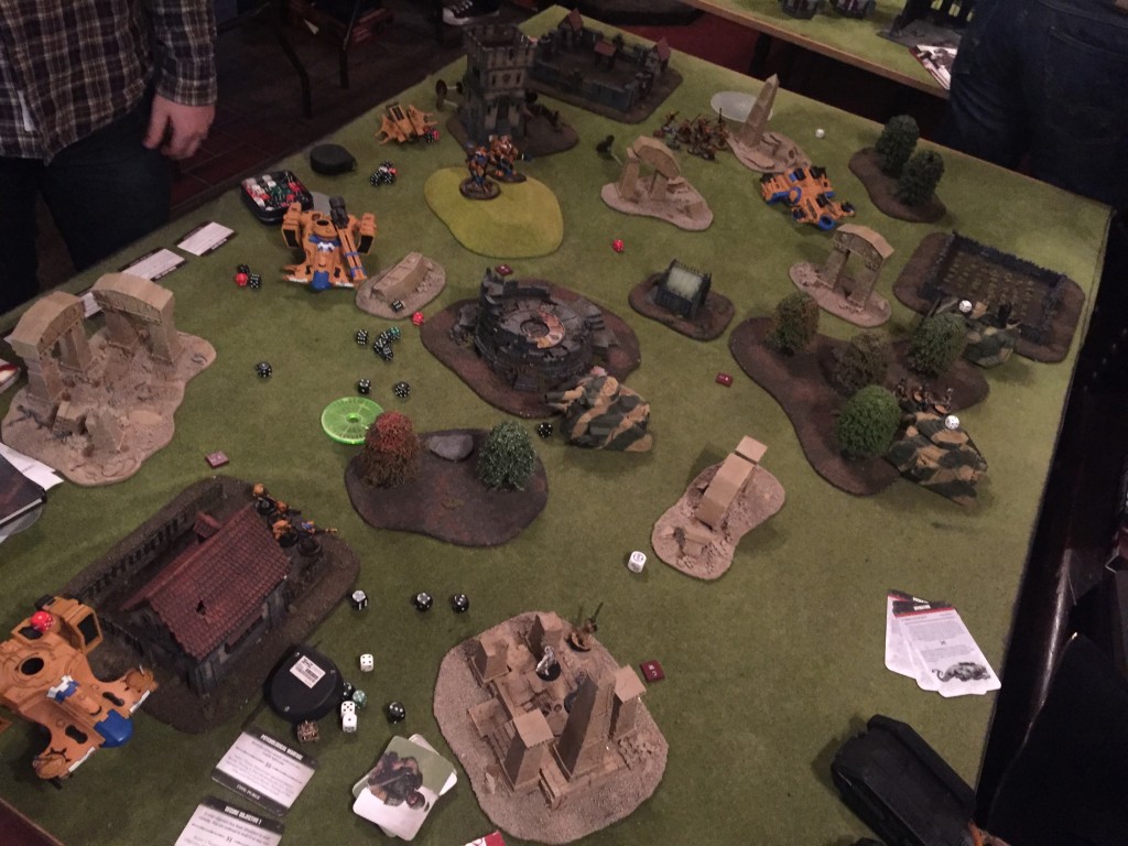 A 7th Edition game at the Dice and Daggers club - Where to Play 40K