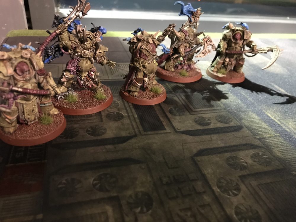 Typhus, Lord and Deathshrouds arriving