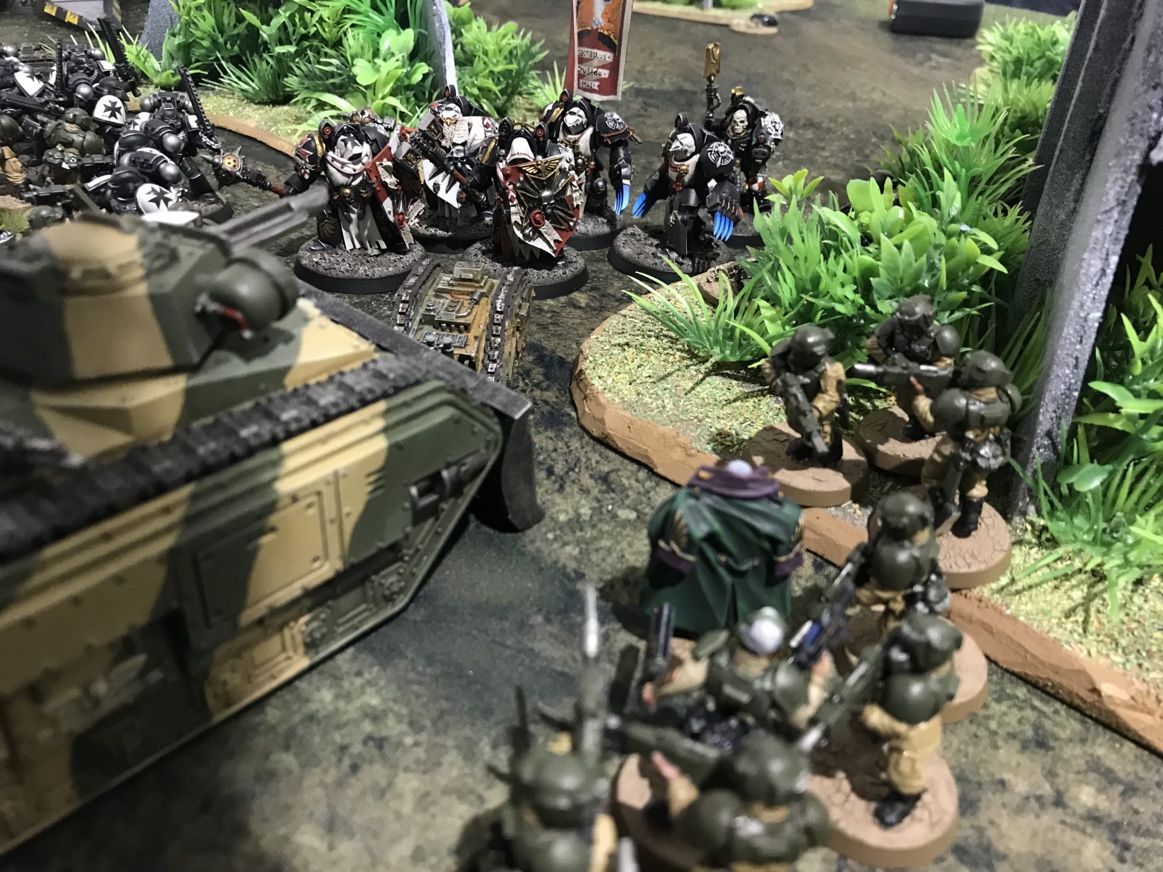 Black Templars vs Astra Militarum - 1,500 Points