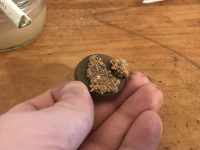 Cork with sand/gravel