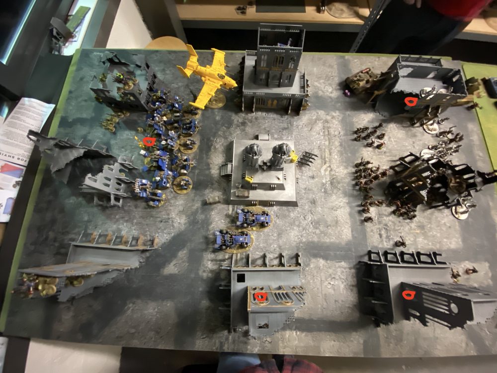 Objective Placement - Astra Militarum vs Orks