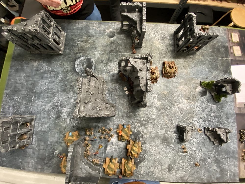 End of Death Guard Turn 1