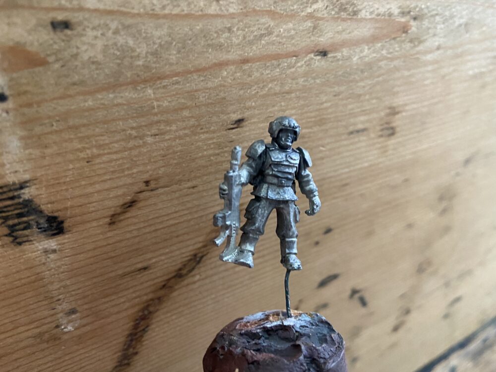 A Cadian at ease for the base