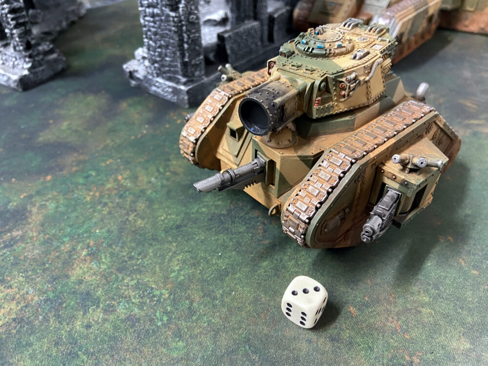 Damaged Tank Commander