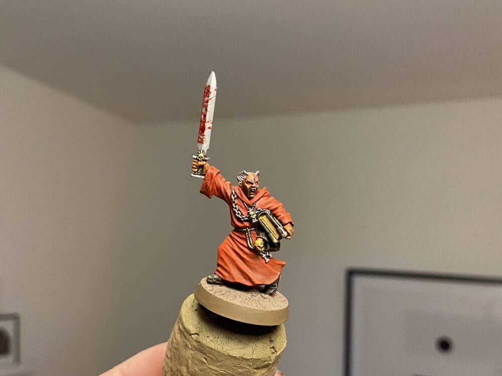 Priest done apart from pigments - Dec 9th