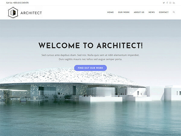 Architecture Website Design