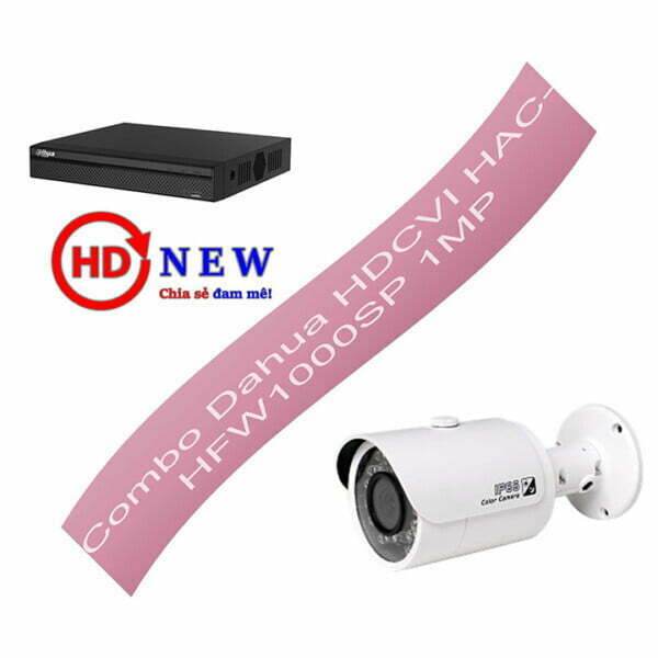 Bộ camera quan sát Dahua HDCVI HAC-HFW1000SP 1MP - HDnew Hà Nội