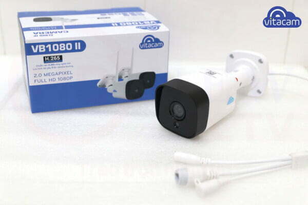 Vitacam VB1080 II - Camera IP Wi-Fi 2MP góc siêu rộng (chuyên lắp ngoài trời) | HDnew CCTV
