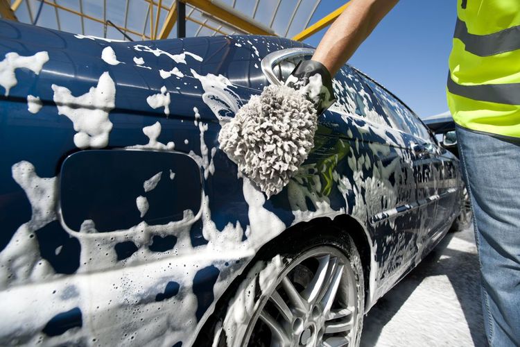 Wash the car