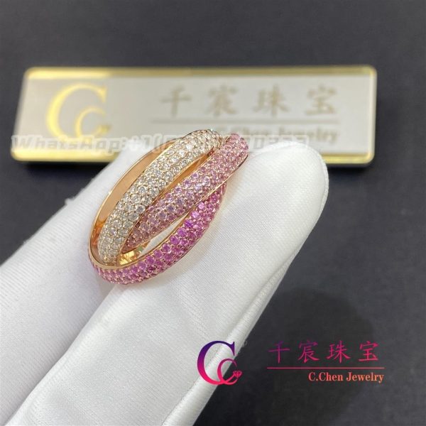 Cartier Trinity Ring Diamonds N4230600