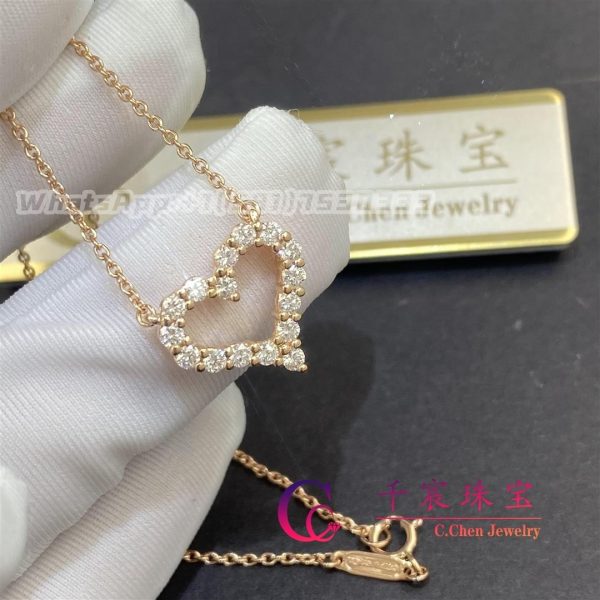 Tiffany Hearts™ Pendant Rose Gold 60007646