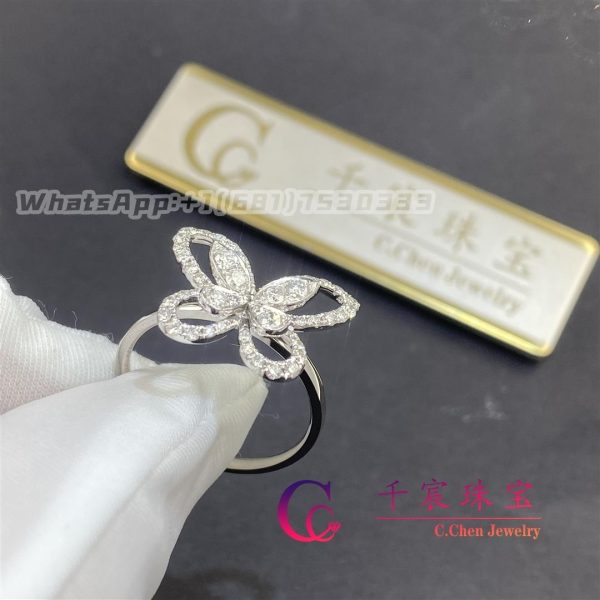 Graff Butterfly Silhouette Diamond Ring RGR370