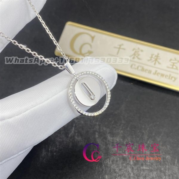 Messika Lucky Move SM White Gold For Her Diamond Necklace 07396-WG