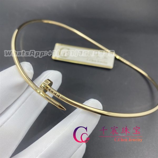 Cartier Juste Un Clou Collar Necklace Yellow Gold Small Model B7224799