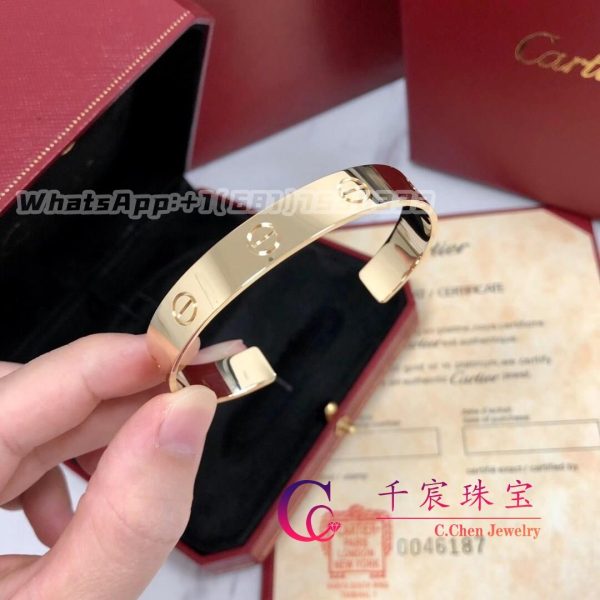 Cartier Love Bracelet Open Bracelet Yellow Gold B6064617 – Width 9mm