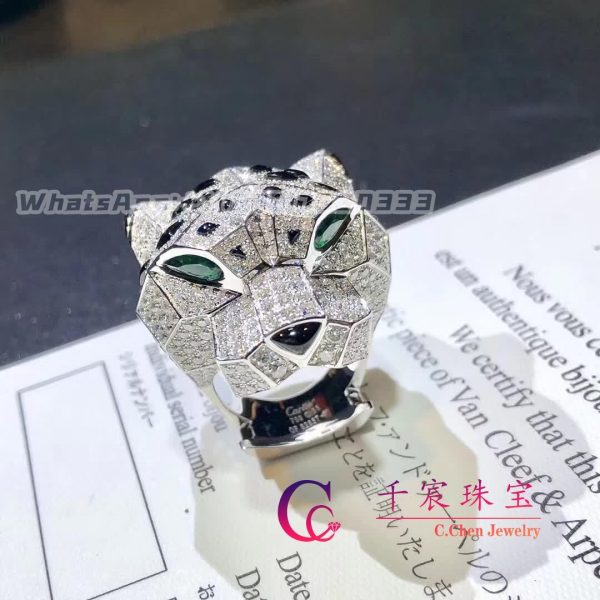 Cartier Panthère De Cartier Ring White Gold and Diamonds H4179600