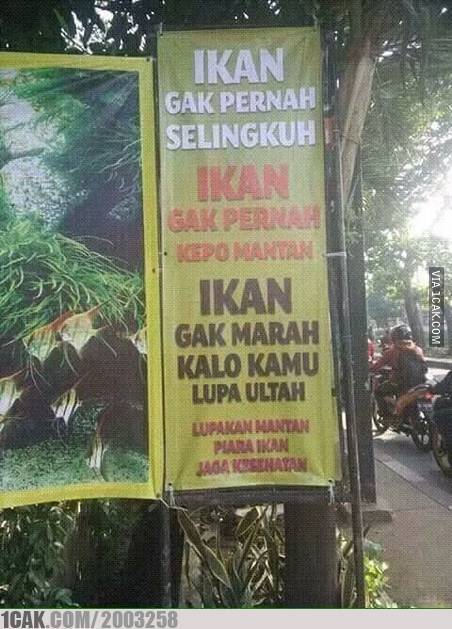 Kata Kata Iklan Unik