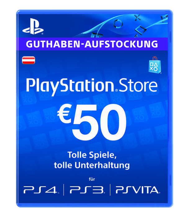 PlayStation Network (PSN) Card - 50 EUR (Austria)
