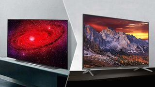 LG CX OLED vs. TCL 6-Series Roku TV (R635)