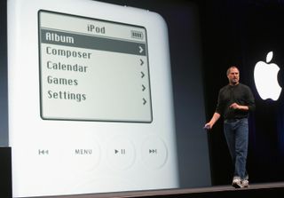 iPod launch Steve Jobs