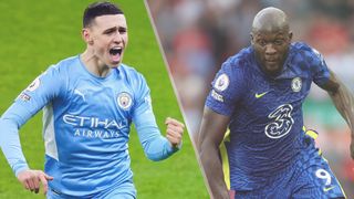 Phil Foden of Manchester City and Romelu Lukaku of Chelsea will both feature in the Manchester City vs Chelsea live stream