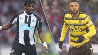 Allan Saint-Maximin of Newcastle United and Joshua King of Watford could both feature in the Newcastle United vs Watford live stream