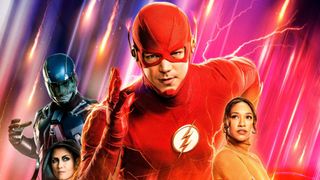 The Flash season 8 poster featuring cast