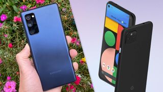 Google Pixel 5 vs. Samsung Galaxy S20 FE