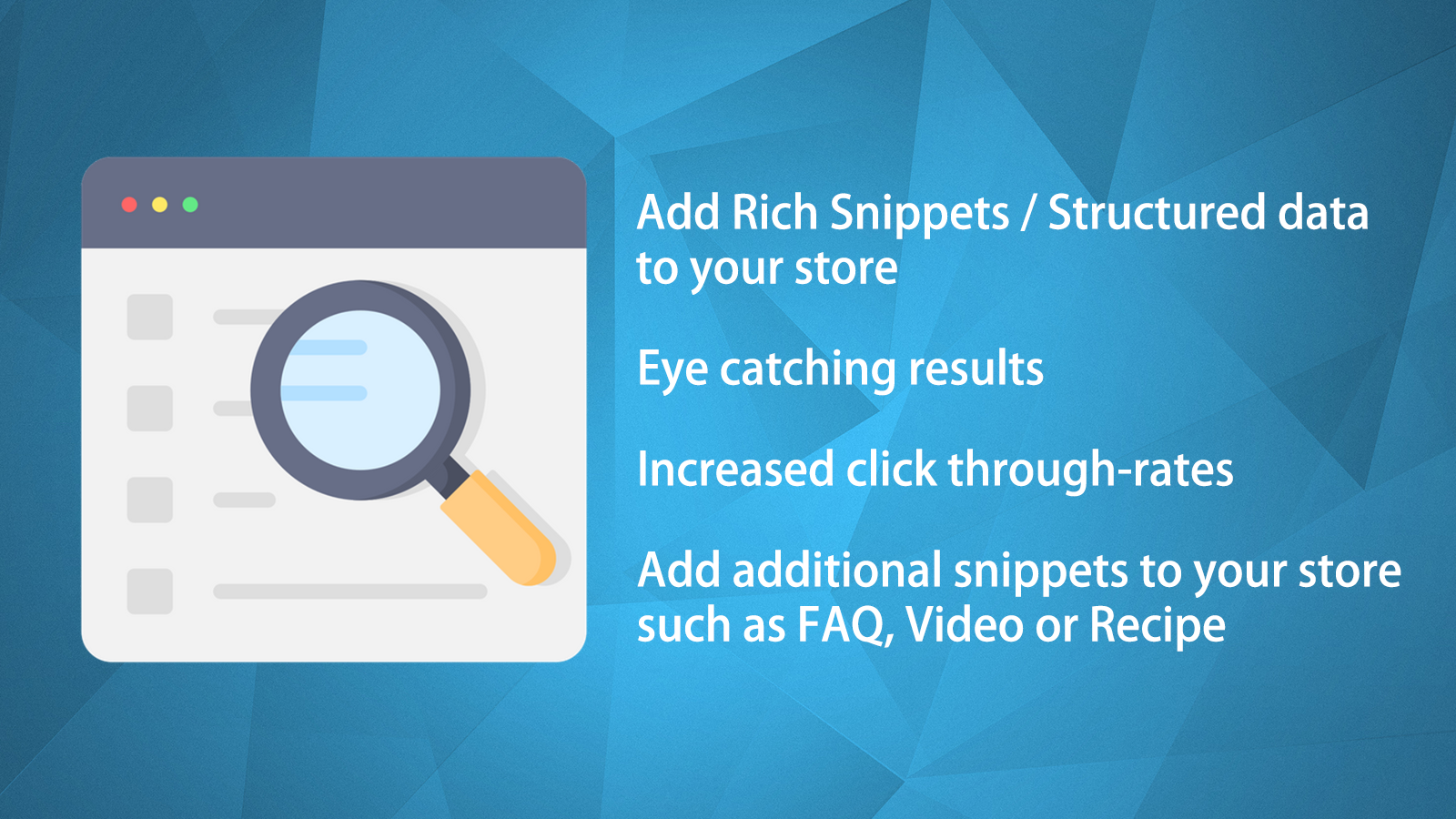 Rich Snippets Seo Schema Shopify アプリストア