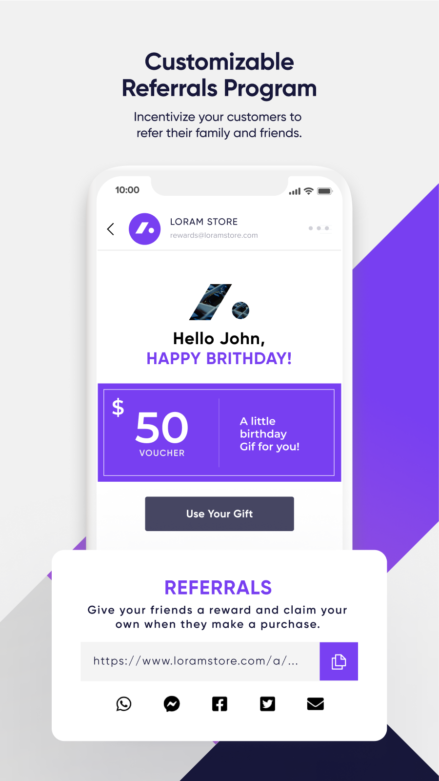 Referral Rewards Program