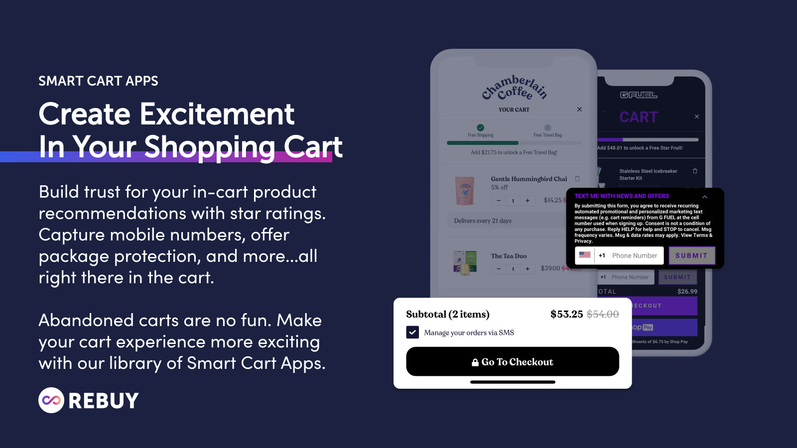 Create in-cart excitement and a better UX with Smart Cart Apps