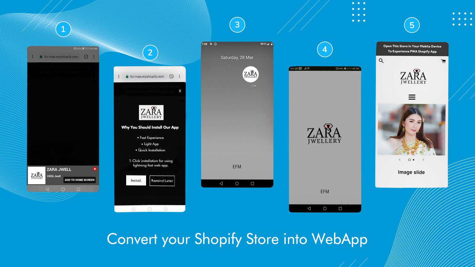 Qe Progressive Web App Pwa From Webstore Into An App Shortcut In One Click Shopify App Store