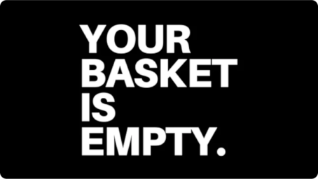 Your Basket Is Empty 로고