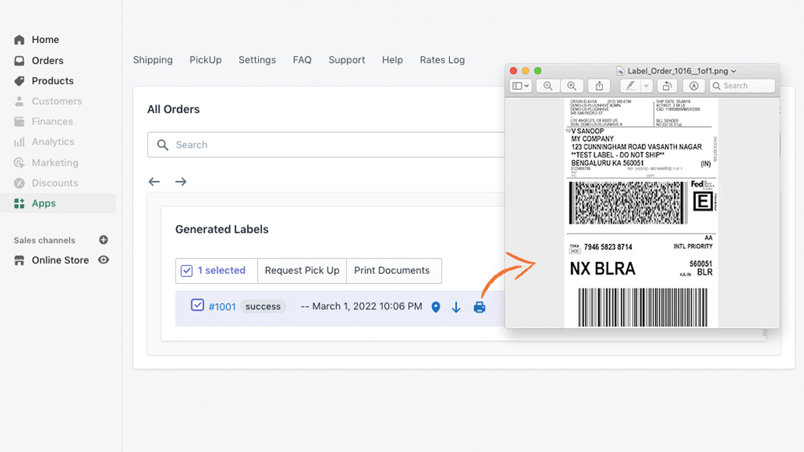 Ship, Rate and Track - FedEx Live Shipping Rates, Label ...