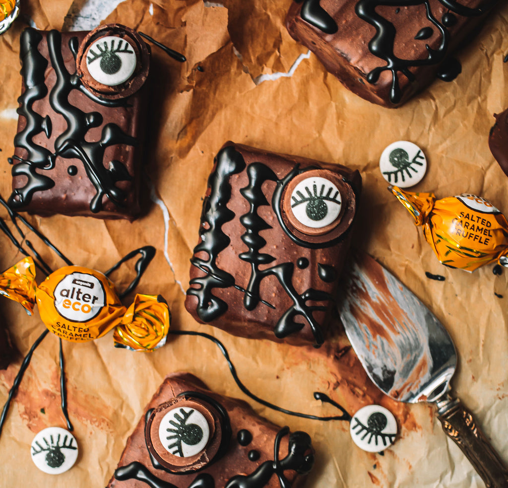 No Bake Hocus Pocus Spellbook Brownies Alter Eco