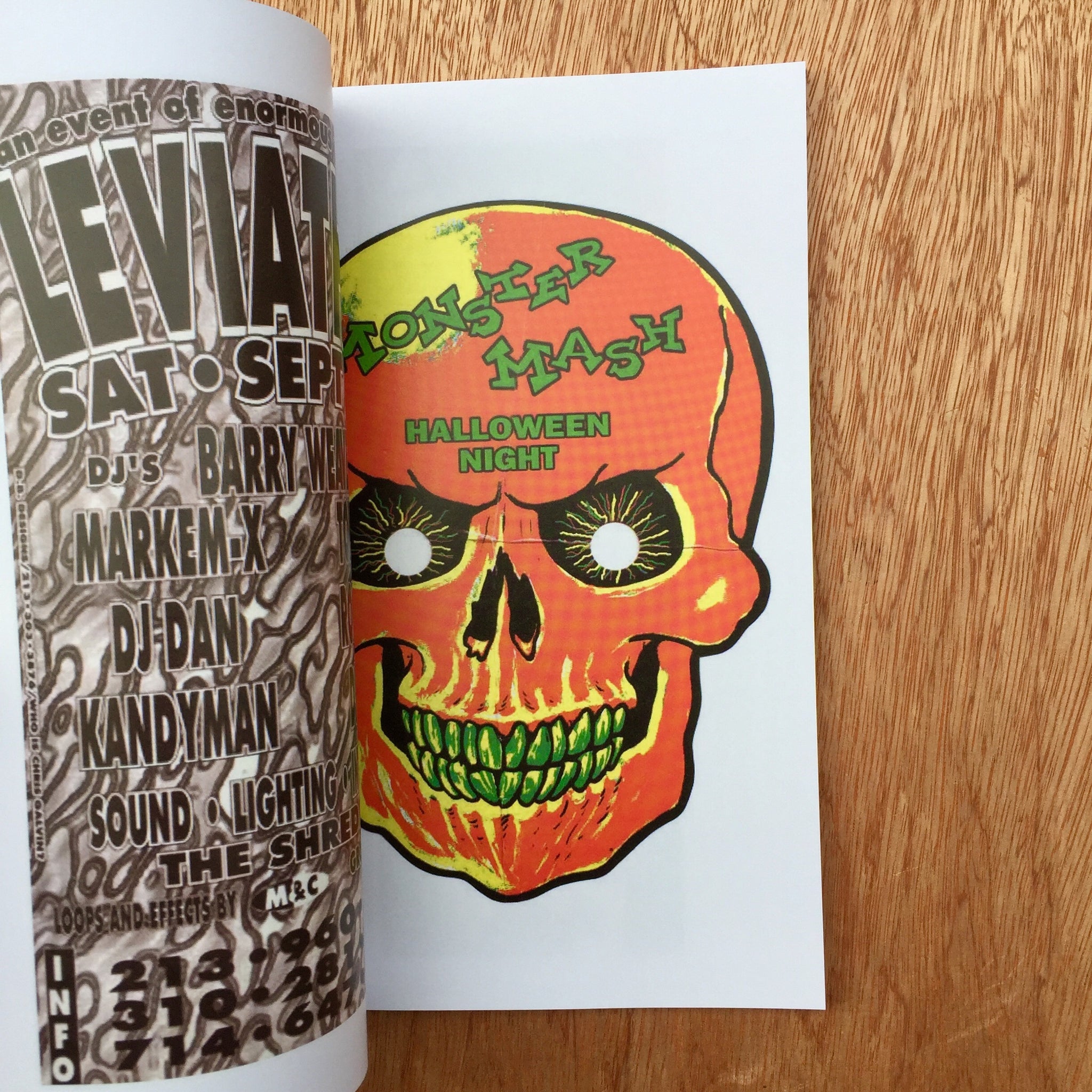 Los Angeles Rave Flyers Rare Mags