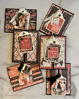 Graphic 45 Card Kit Vol 12 2022 Mon Amour Romantic Card Set Button Farm Club