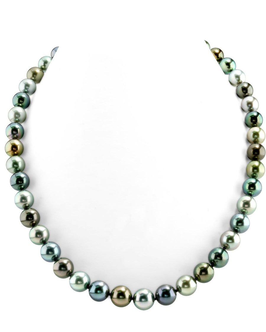 Black Pearl Necklaces Pure Pearls