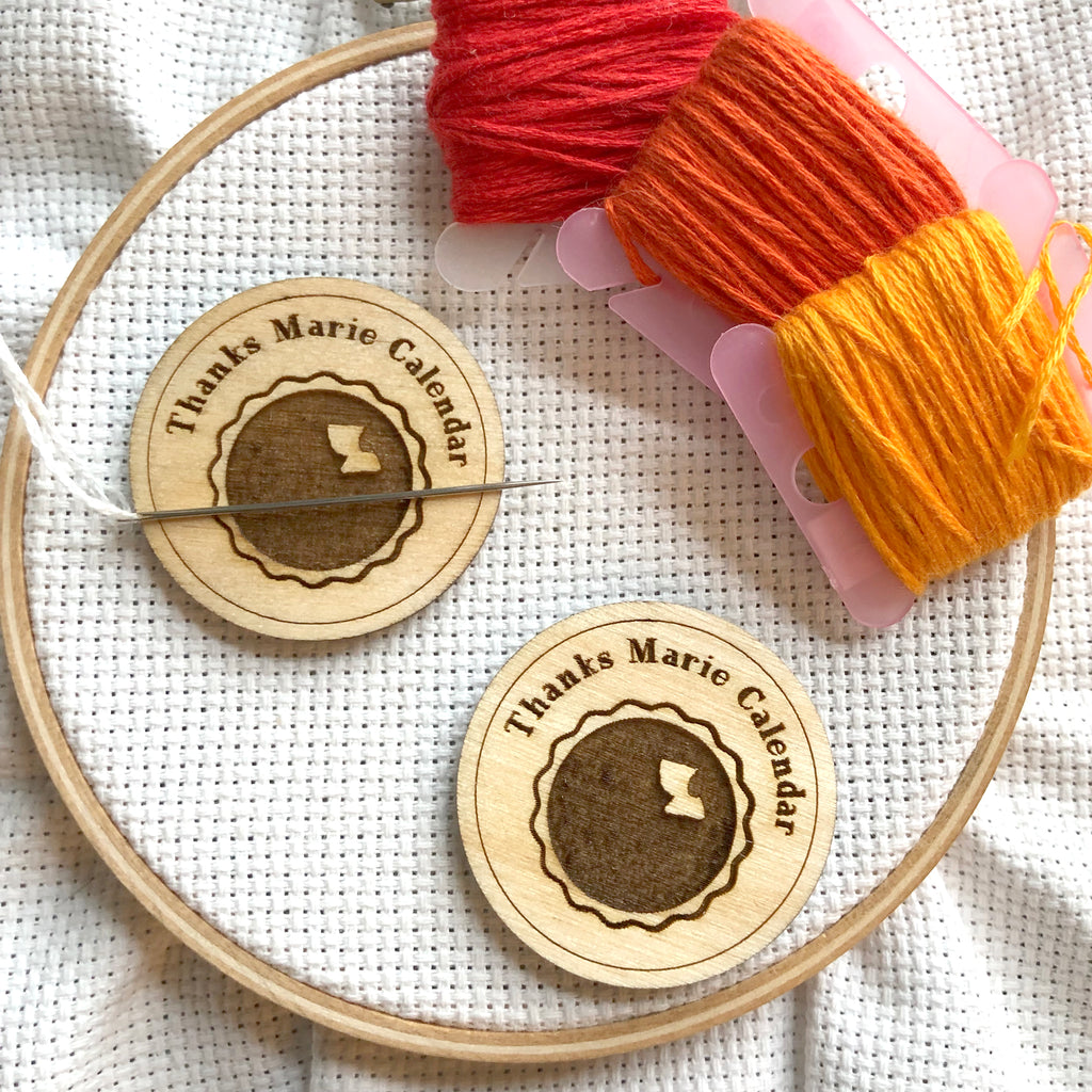 Burnt Pie Thank Marie Calendar Needle Minder Snarky Meme Magnetic Snarky Crafter Designs