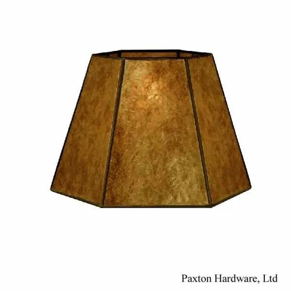 Amber Mica Lamp Shades 12 Inch Paxton Hardware