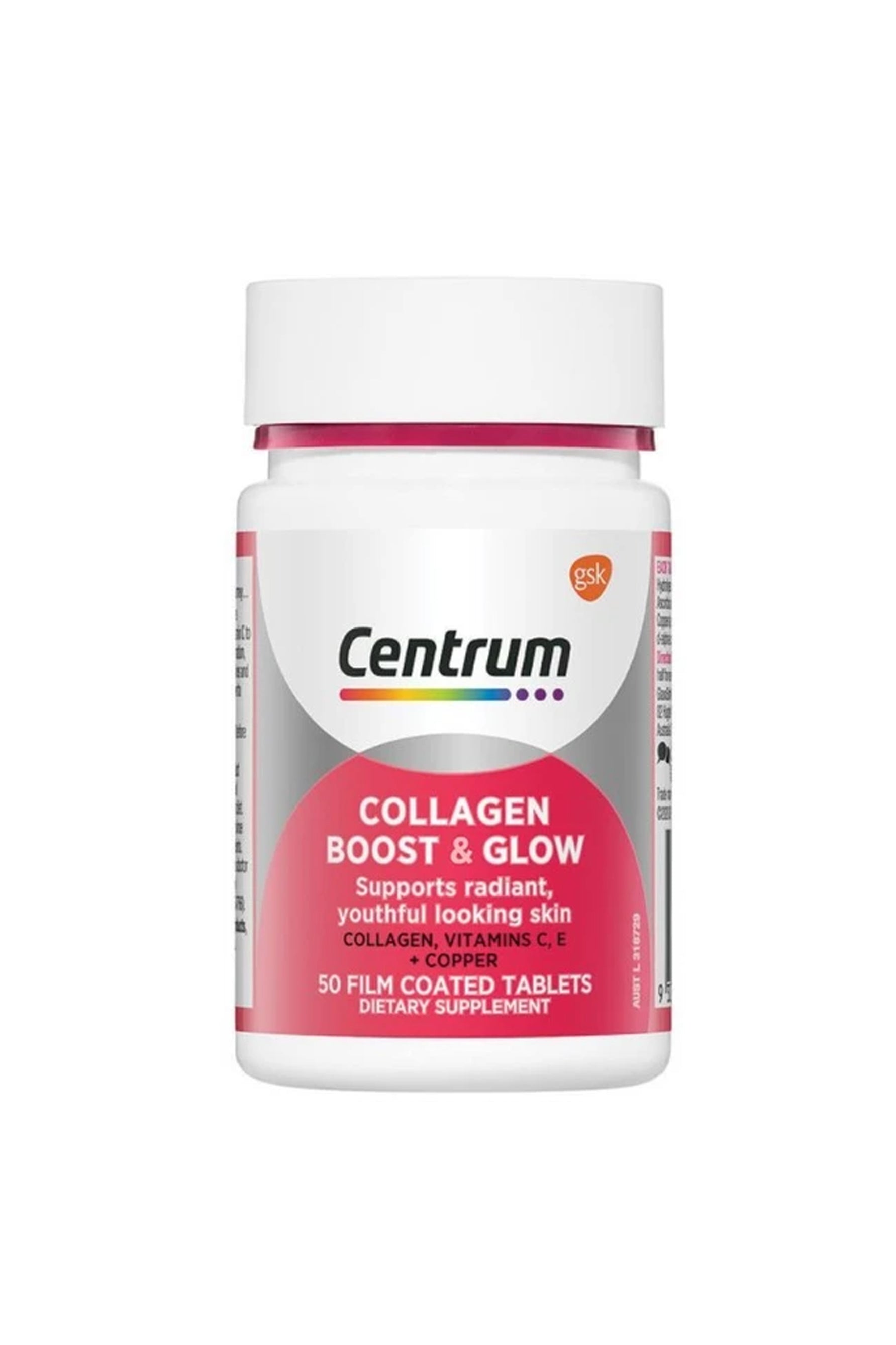 Centrum Collagen Boost Glow 50s Life Pharmacy St Lukes