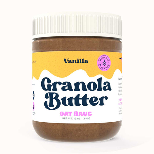 Original Granola Butter Nut Free School Safe Gluten Free Spread Oat Haus